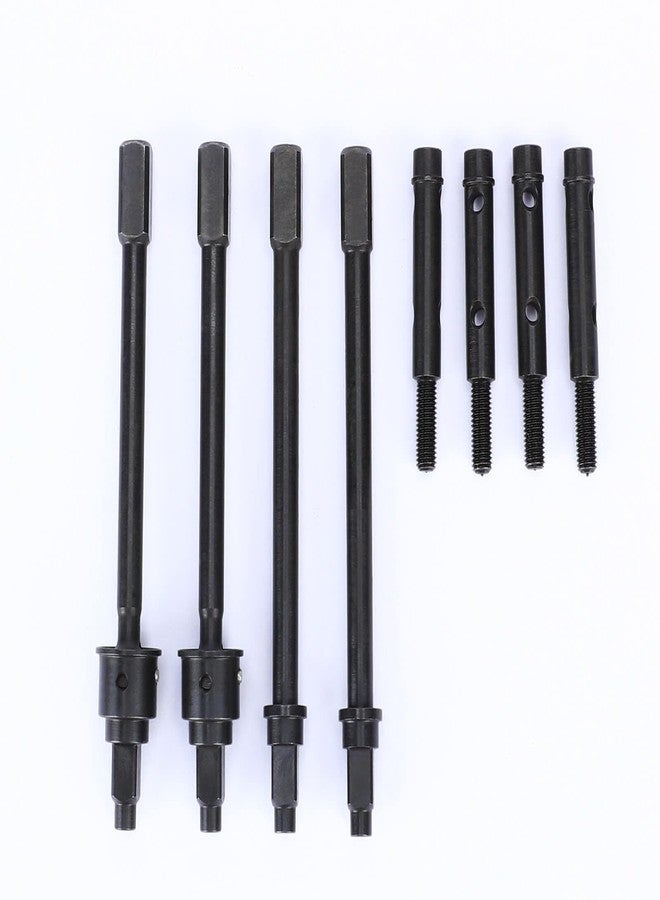 RCAWD #45 Steel Front CVD Drive Shaft Rear Axle Shafts and Portal Stub Axles for RC 1/18 Axial UTB18 Upgrade Parts - Image 3